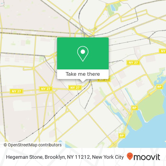 Hegeman Stone, Brooklyn, NY 11212 map