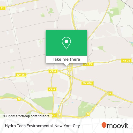 Hydro Tech Environmental map