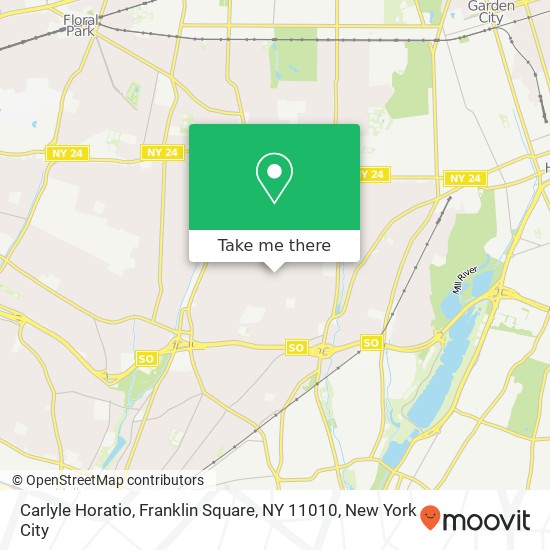Carlyle Horatio, Franklin Square, NY 11010 map