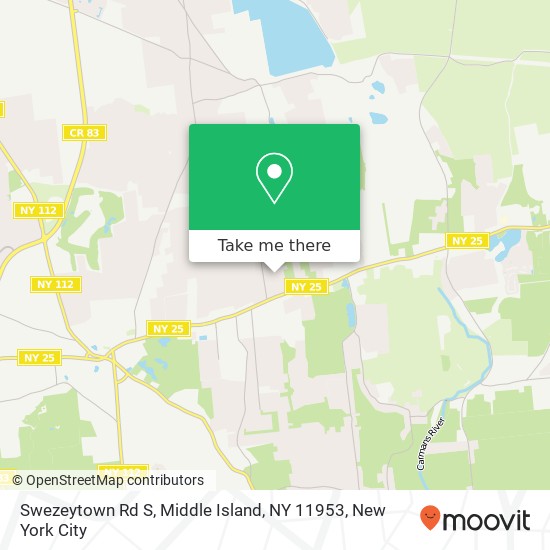 Swezeytown Rd S, Middle Island, NY 11953 map