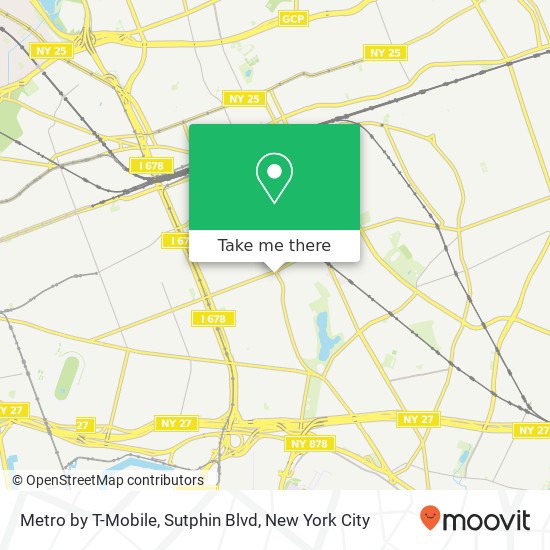 Metro by T-Mobile, Sutphin Blvd map