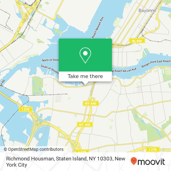 Richmond Housman, Staten Island, NY 10303 map