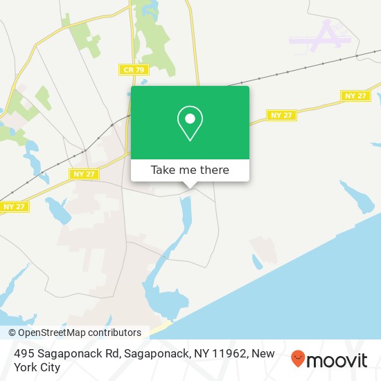 495 Sagaponack Rd, Sagaponack, NY 11962 map