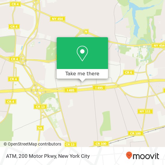 ATM, 200 Motor Pkwy map