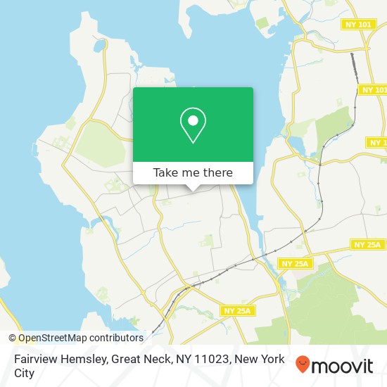 Fairview Hemsley, Great Neck, NY 11023 map