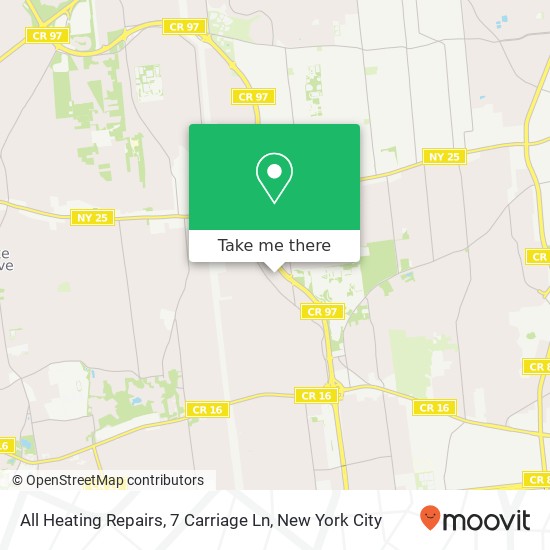 All Heating Repairs, 7 Carriage Ln map