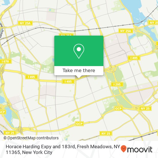Mapa de Horace Harding Expy and 183rd, Fresh Meadows, NY 11365