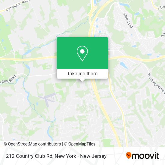 212 Country Club Rd, Bedminster, NJ 07921 map