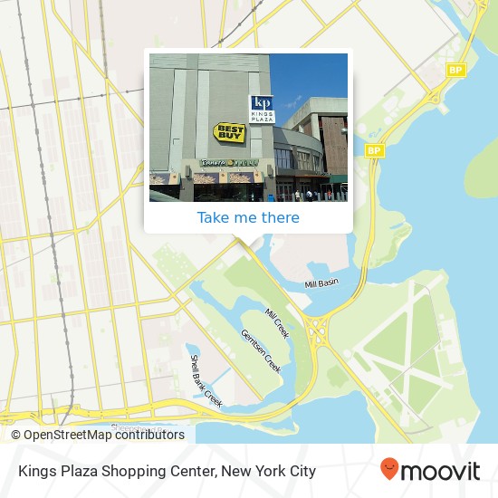 Kings Plaza Shopping Center map