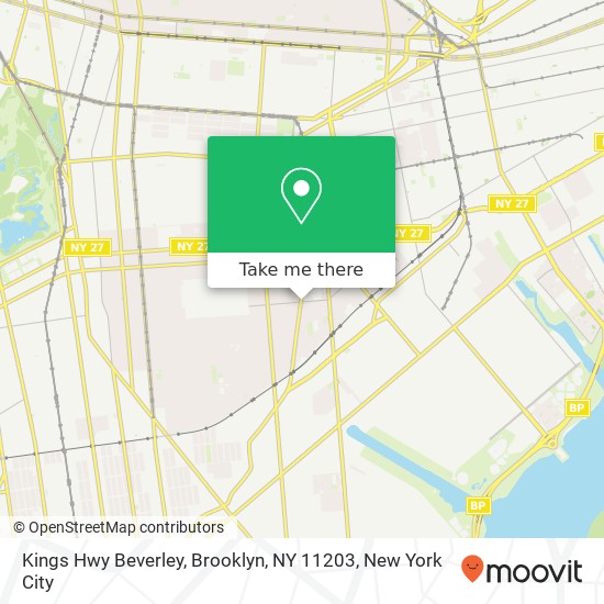 Kings Hwy Beverley, Brooklyn, NY 11203 map