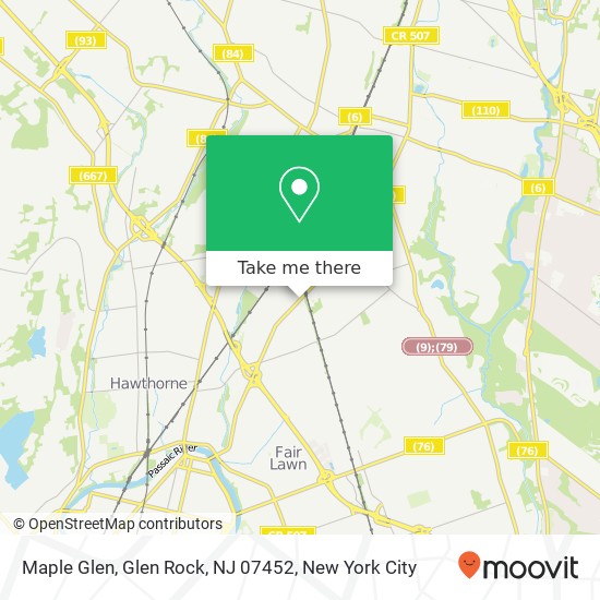 Maple Glen, Glen Rock, NJ 07452 map