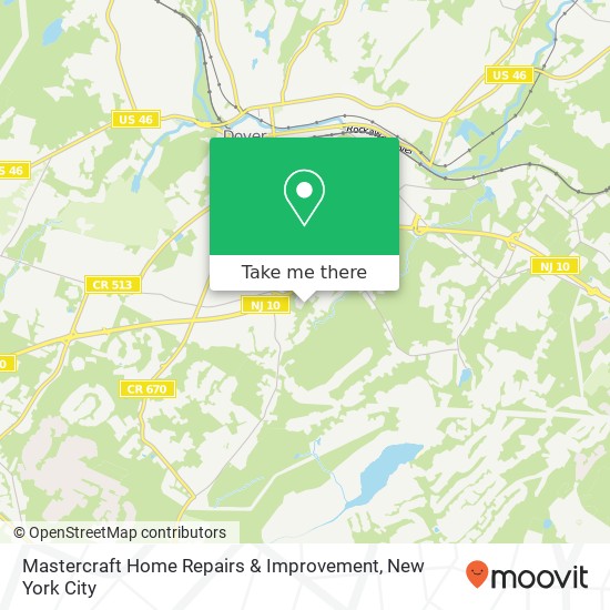 Mapa de Mastercraft Home Repairs & Improvement