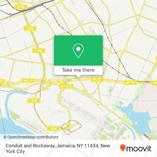 Conduit and Rockaway, Jamaica, NY 11434 map
