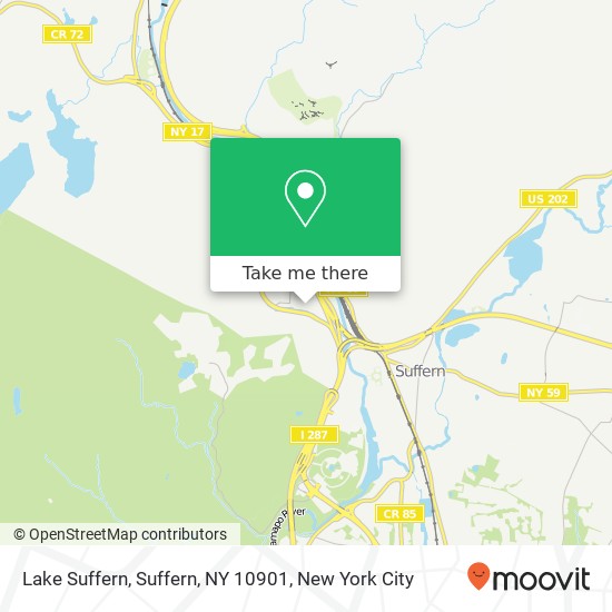 Lake Suffern, Suffern, NY 10901 map