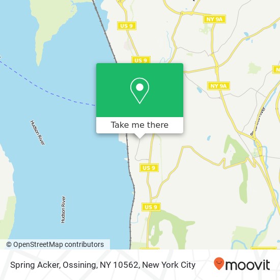 Spring Acker, Ossining, NY 10562 map