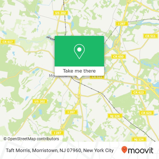 Taft Morris, Morristown, NJ 07960 map