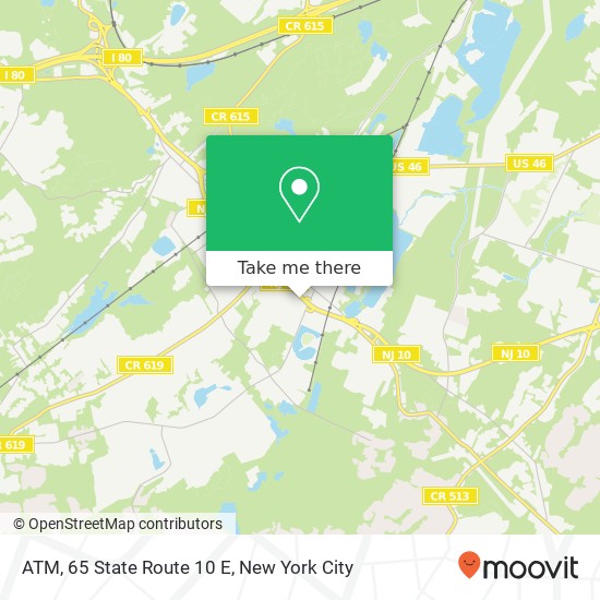 Mapa de ATM, 65 State Route 10 E