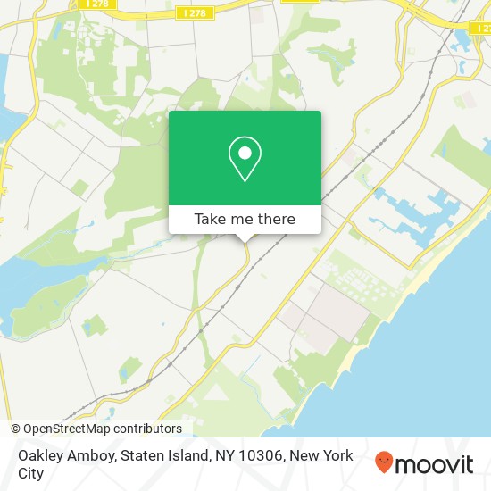 Oakley Amboy, Staten Island, NY 10306 map