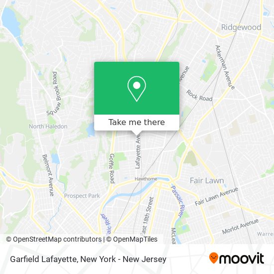 Mapa de Garfield Lafayette