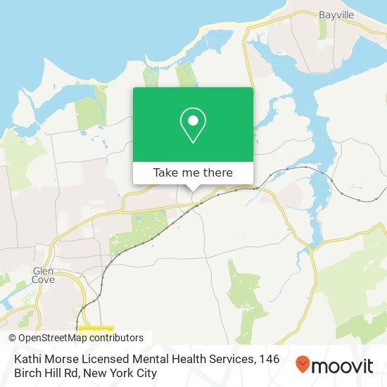 Mapa de Kathi Morse Licensed Mental Health Services, 146 Birch Hill Rd