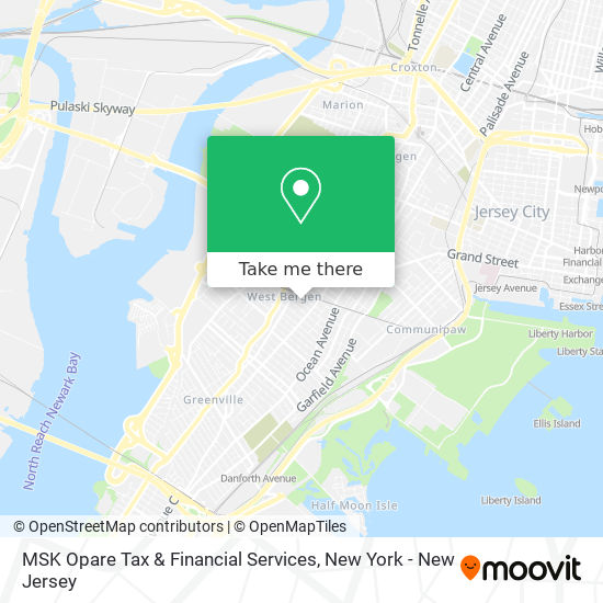 MSK Opare Tax & Financial Services map