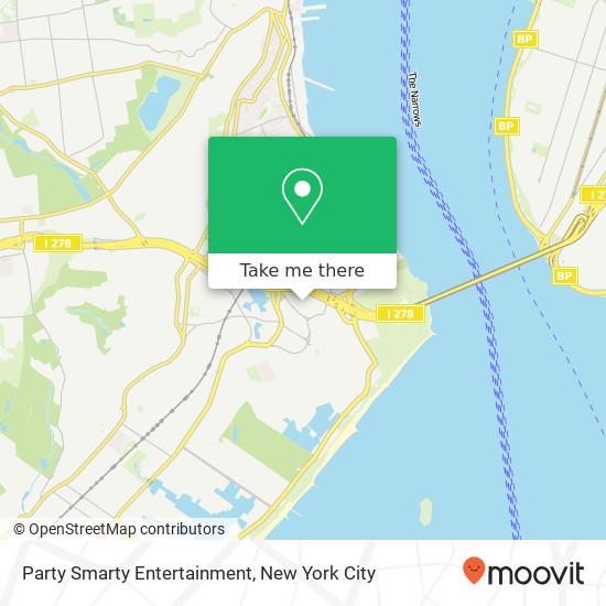 Party Smarty Entertainment map