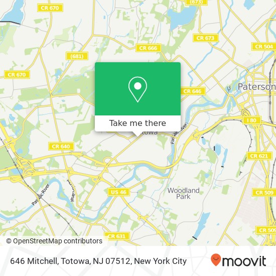 646 Mitchell, Totowa, NJ 07512 map