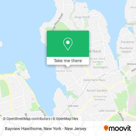 Mapa de Bayview Hawthorne