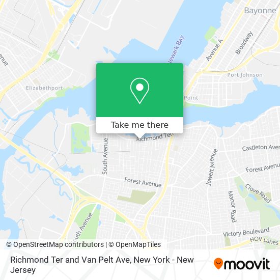 Mapa de Richmond Ter and Van Pelt Ave