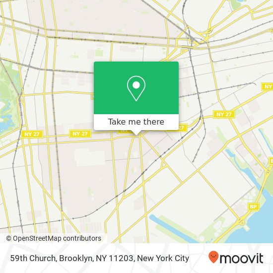 59th Church, Brooklyn, NY 11203 map