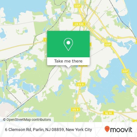 6 Clemson Rd, Parlin, NJ 08859 map