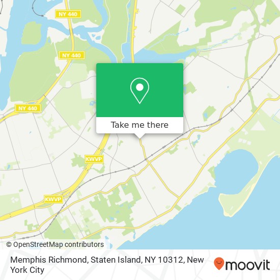 Memphis Richmond, Staten Island, NY 10312 map