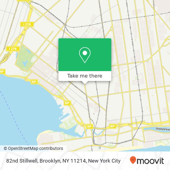 82nd Stillwell, Brooklyn, NY 11214 map