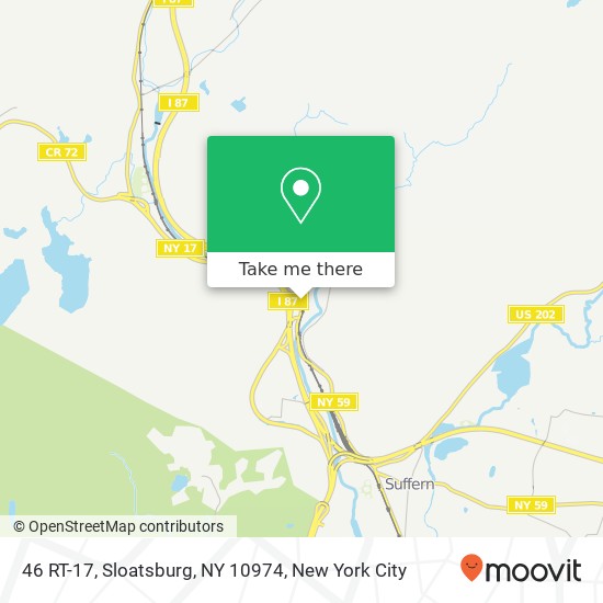 46 RT-17, Sloatsburg, NY 10974 map