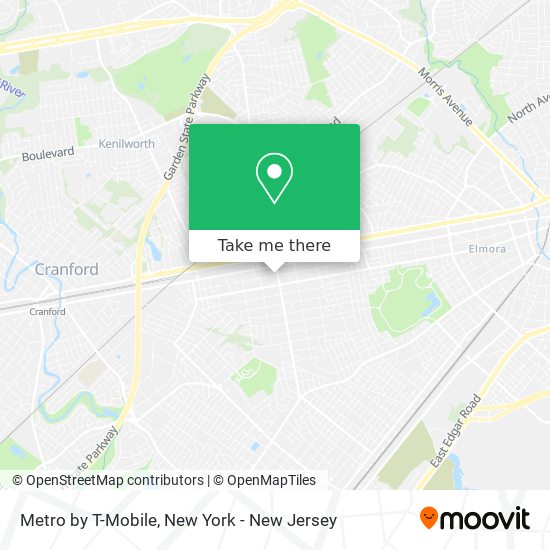 Metro by T-Mobile map