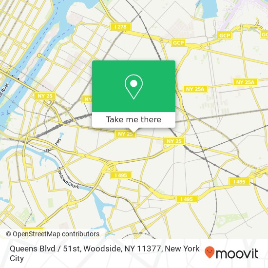 Queens Blvd / 51st, Woodside, NY 11377 map