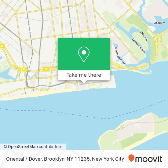 Oriental / Dover, Brooklyn, NY 11235 map