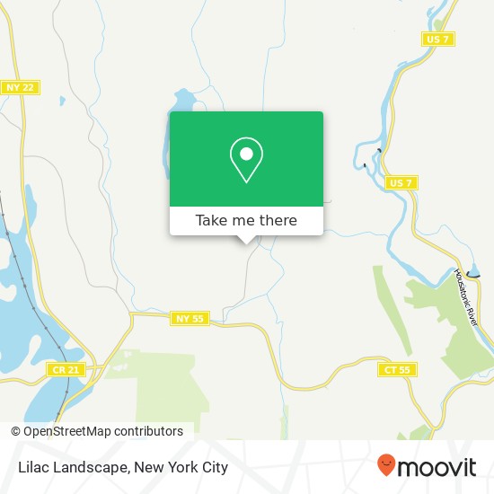 Mapa de Lilac Landscape, 23 Hillside Dr