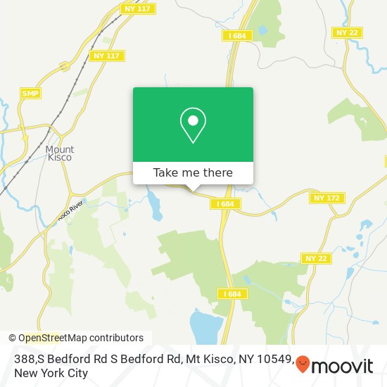 388,S Bedford Rd S Bedford Rd, Mt Kisco, NY 10549 map