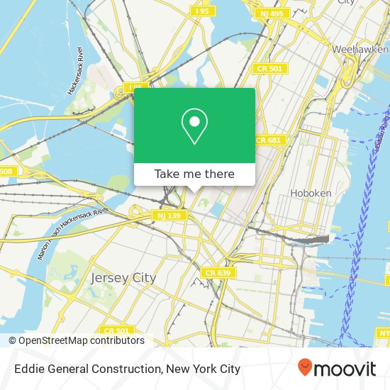 Eddie General Construction map