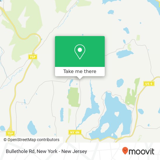 Mapa de Bullethole Rd, Mahopac, NY 10541