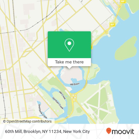 60th Mill, Brooklyn, NY 11234 map