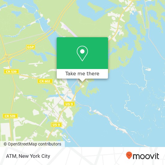 Mapa de ATM, 321 Main St