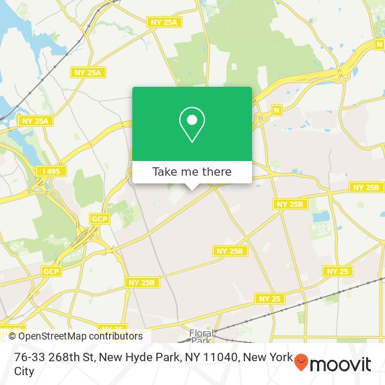 76-33 268th St, New Hyde Park, NY 11040 map