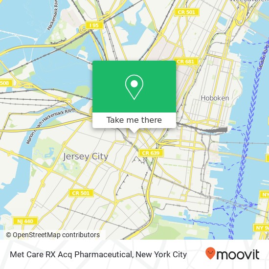 Mapa de Met Care RX Acq Pharmaceutical