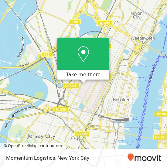 Momentum Logistics map