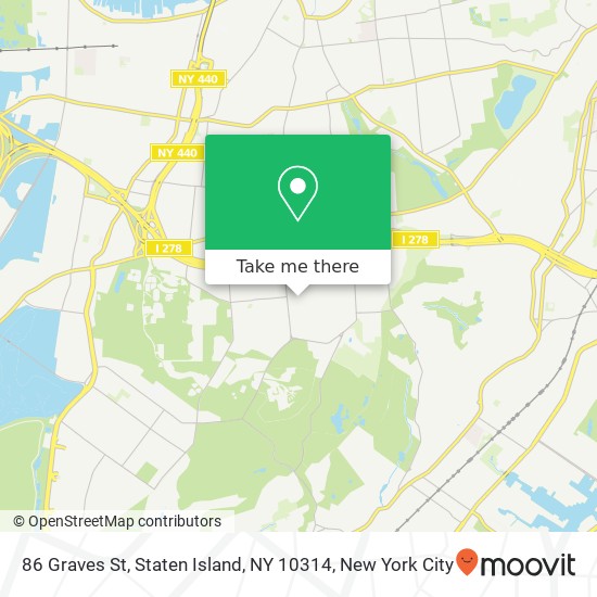 86 Graves St, Staten Island, NY 10314 map