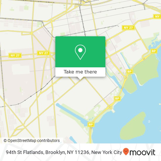 Mapa de 94th St Flatlands, Brooklyn, NY 11236