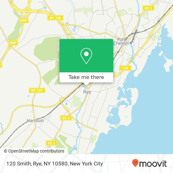 120 Smith, Rye, NY 10580 map