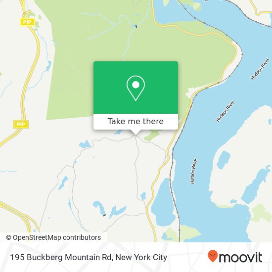 Mapa de 195 Buckberg Mountain Rd, Tomkins Cove, NY 10986